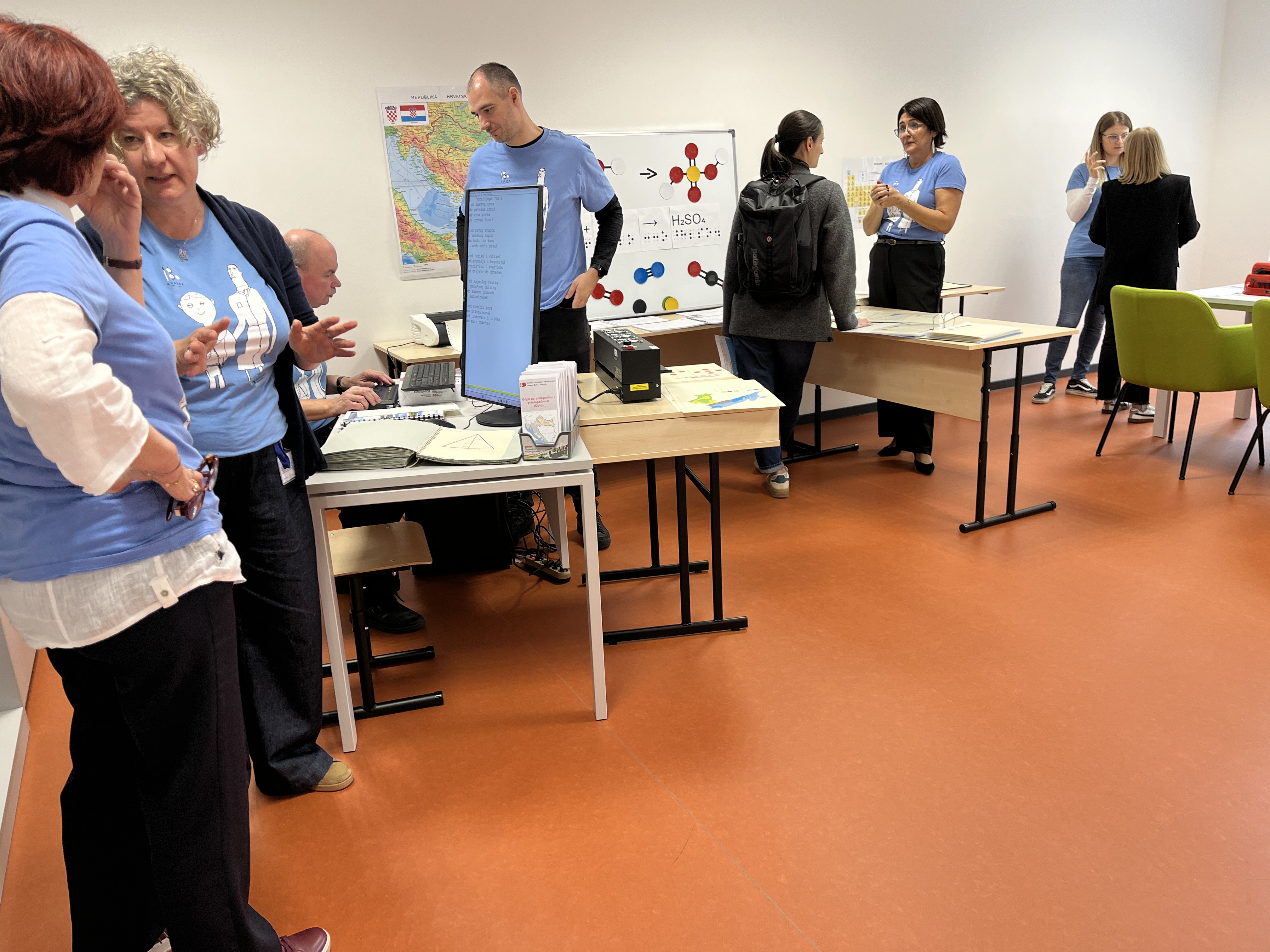 Prostor Odjela za izdavačku djelatnost na brajici i uvećanom tisku