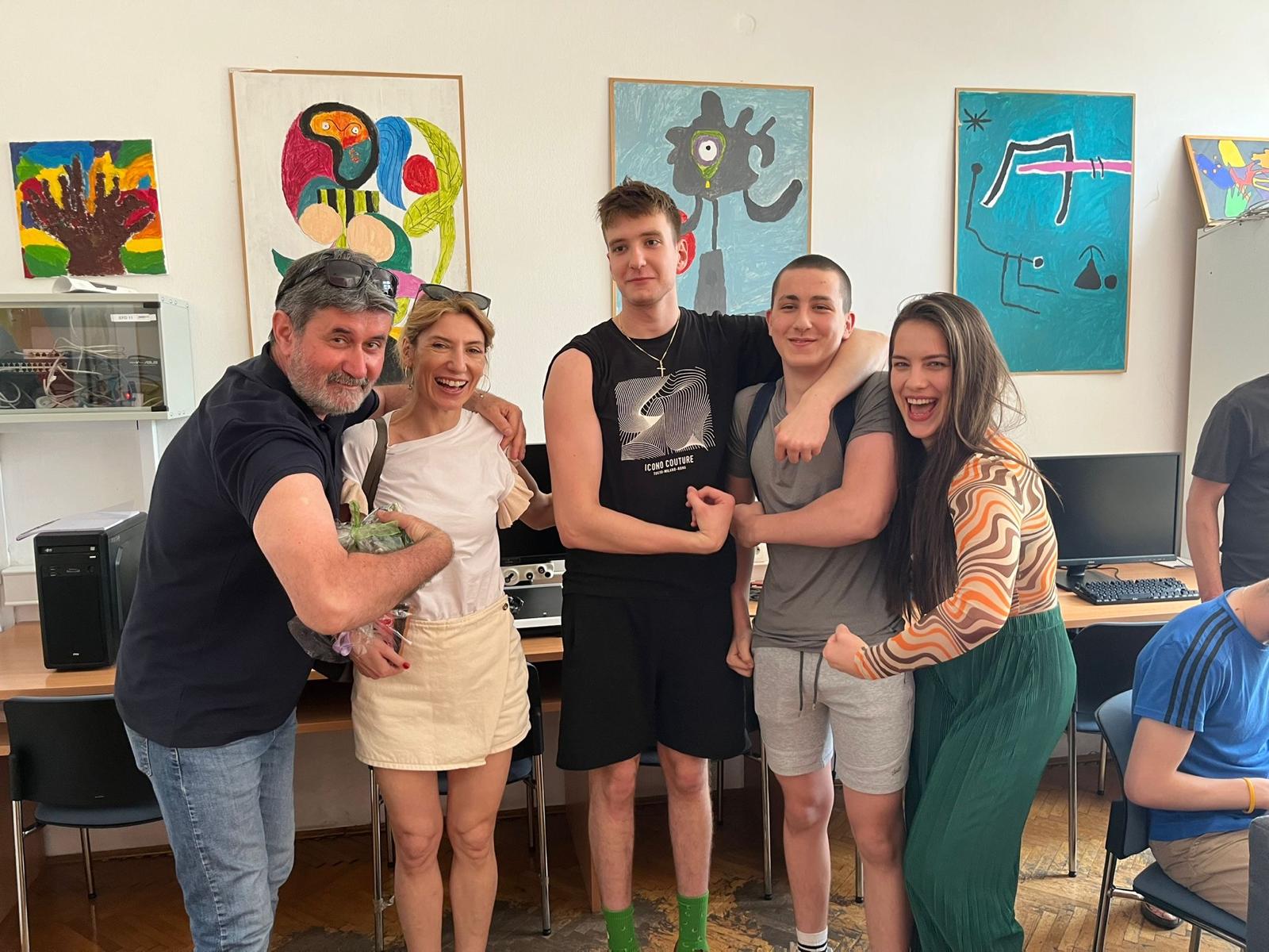 Glumci iz serije Kumovi i Marin i Mateo