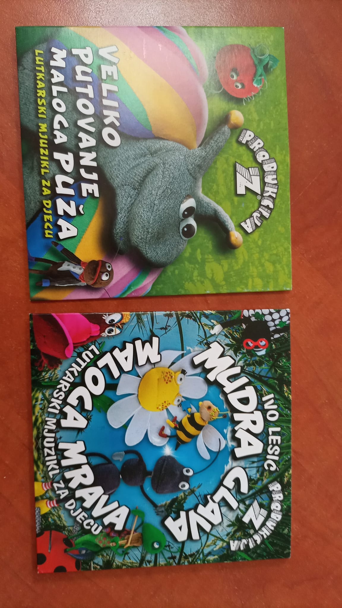 Pokloni Z produkcije- lutkarske predstave na dvd-u
