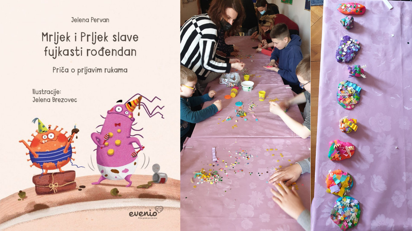 Naslovnica knjige Mrljek i Prljek